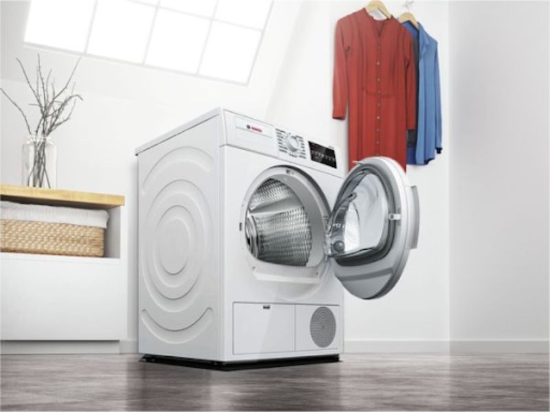 Máy giặt Bosch 12kg có thiết kế sang trọng, hiện đại