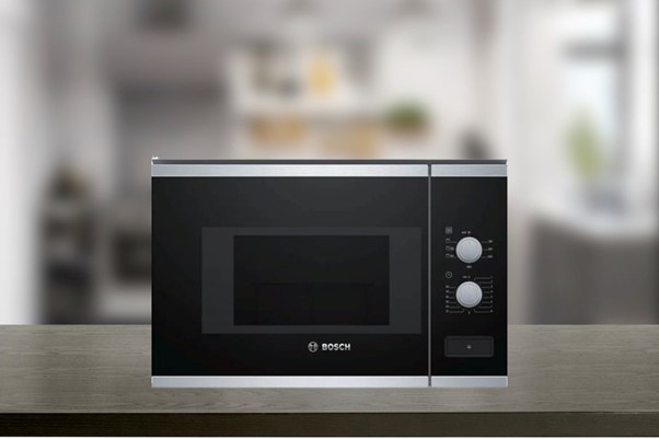 Lò vi sóng âm tủ Bosch tạo nên không gian nấu nướng đầy tính thẩm mỹ