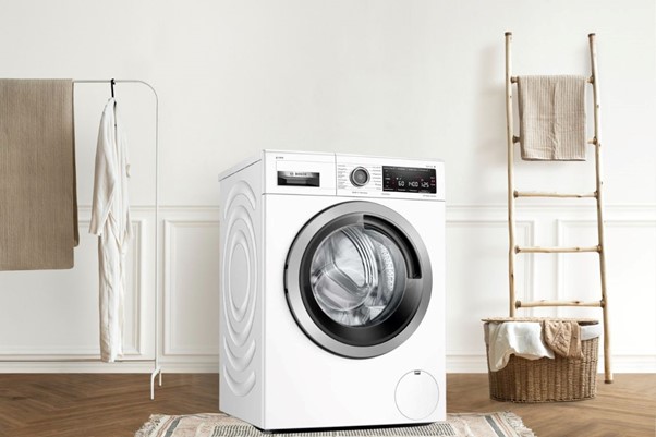 Máy giặt quần áo Bosch có thiết kế vượt trội và tiết kiệm năng lượng cho người dùng