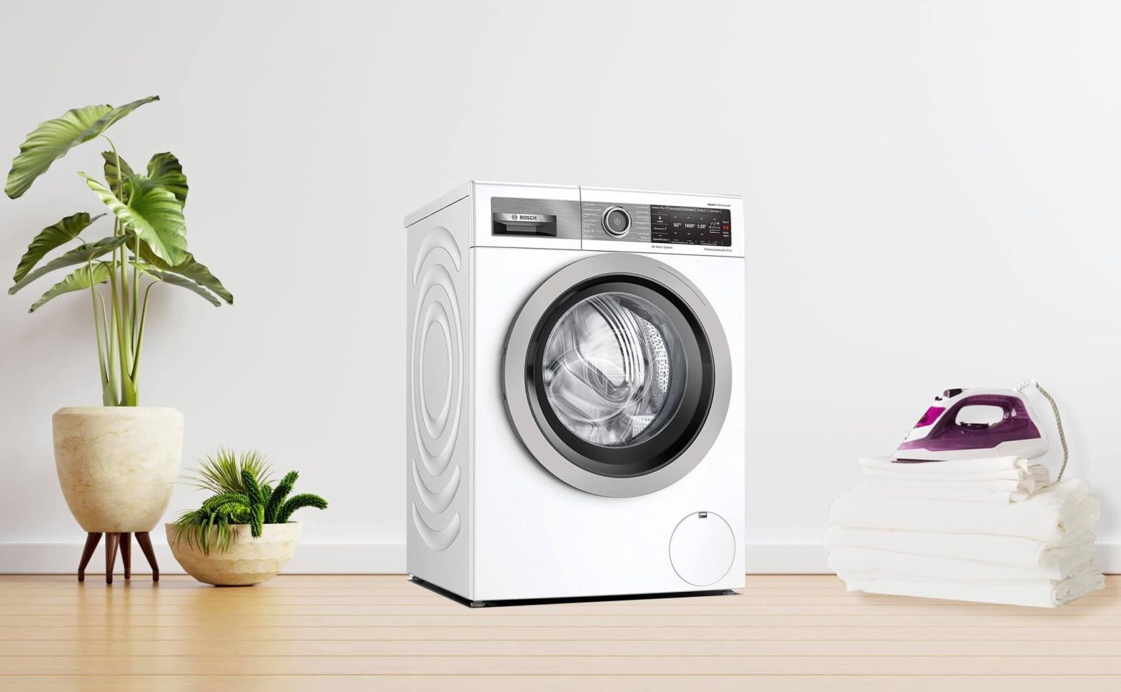 Thiết kế máy giặt Bosch sang trọng và hiện đại